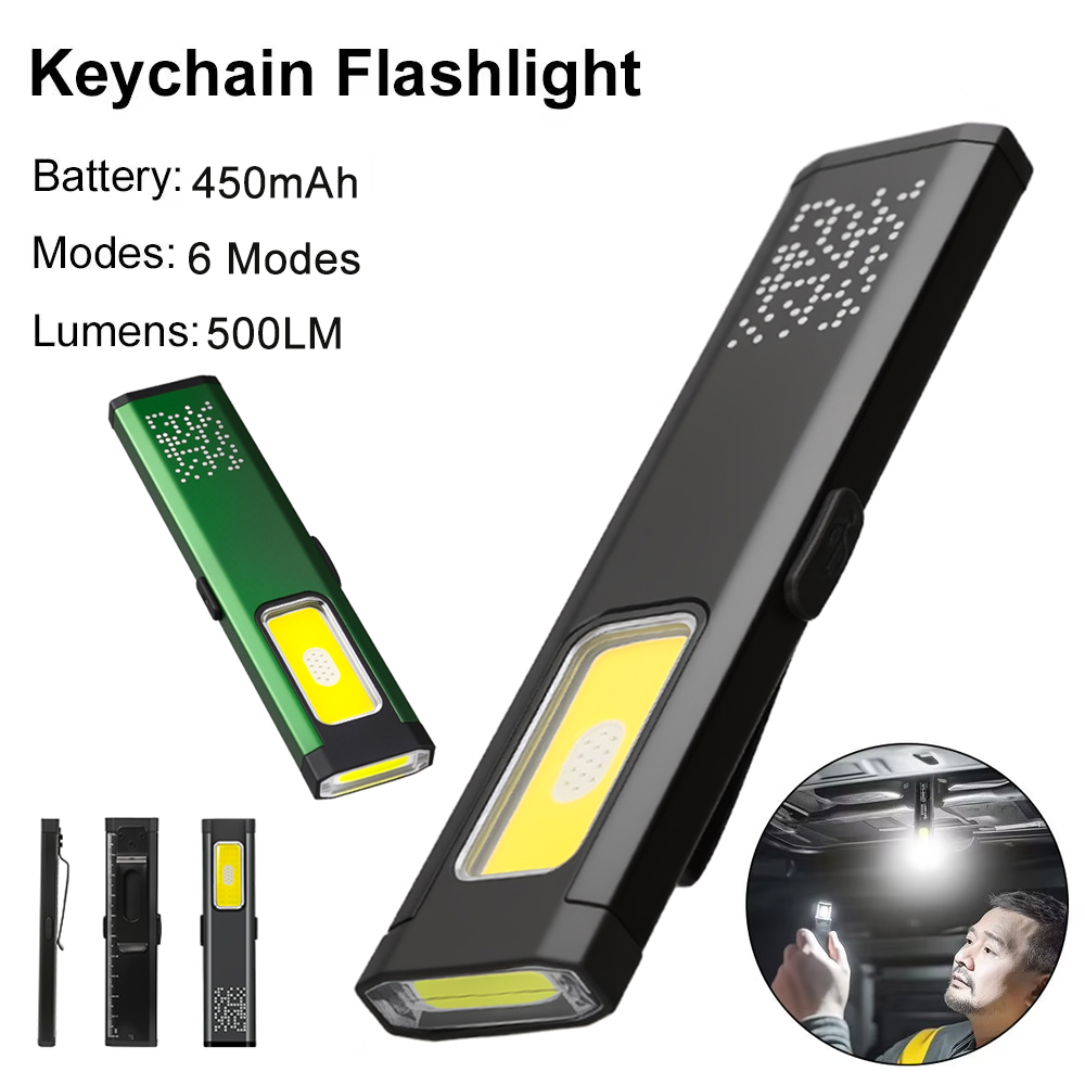 Outdoor Lighting Beacon - Mini linterna LED recargable portátil, linterna