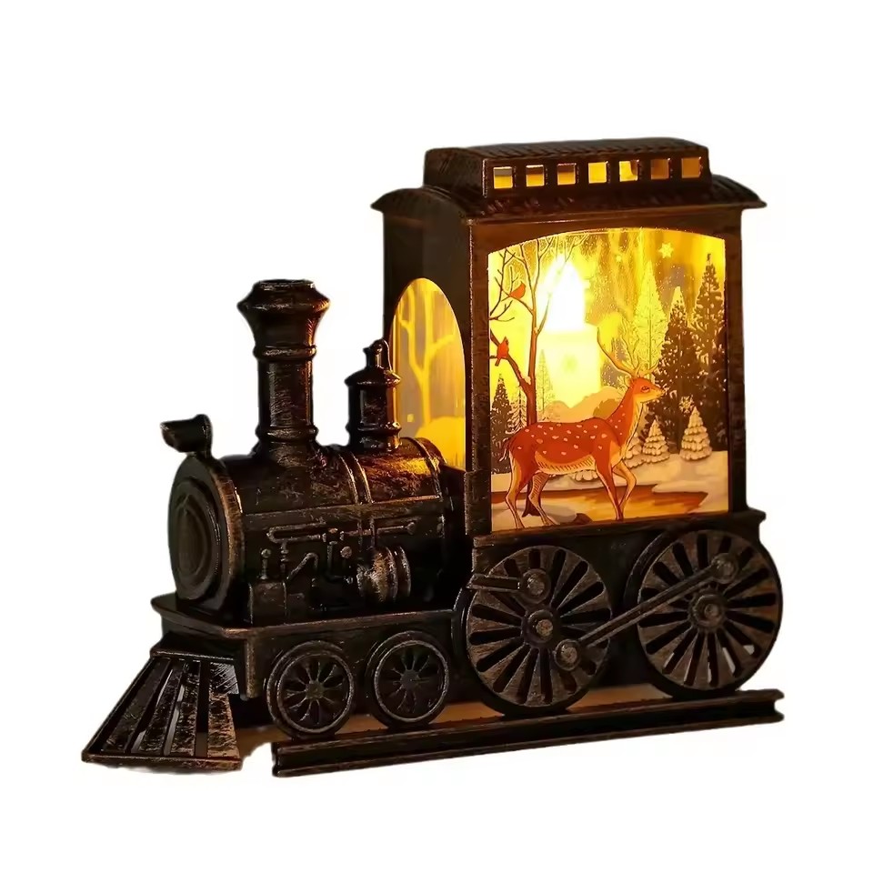 Outdoor Lighting Battery Operated - Luces Nocturnas LED Vintage, Lámpara Nocturna