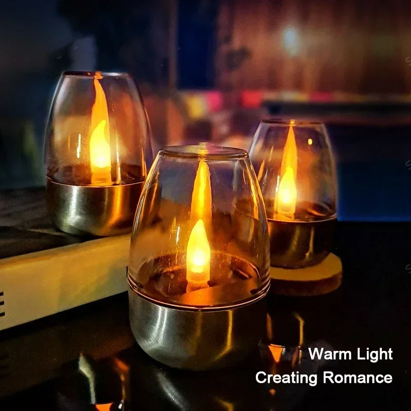Outdoor Lighting Transformer - Velas solares LED, luz nocturna recargable