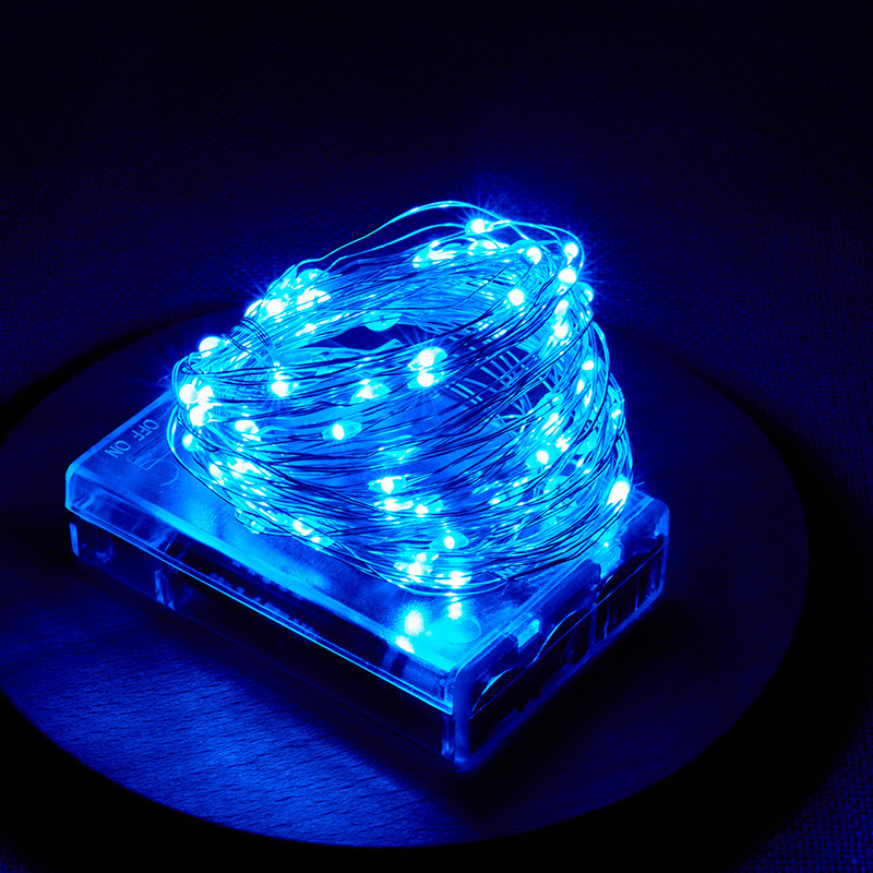Outdoor Lighting No Wiring - Guirnalda de Luces LED con Cable