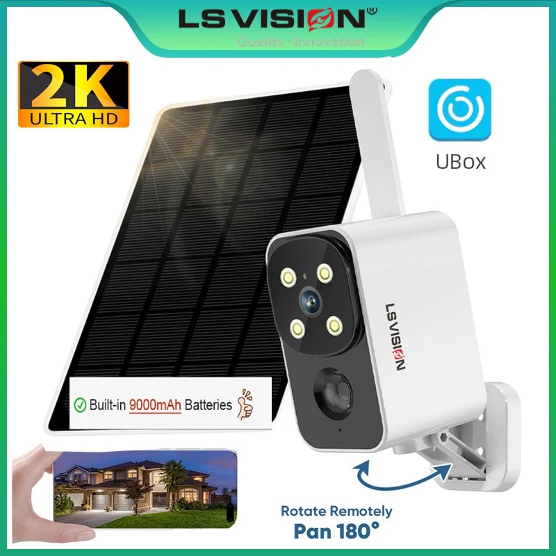 Outdoor Lighting Transformer - LS VISION cámara Solar para exteriores