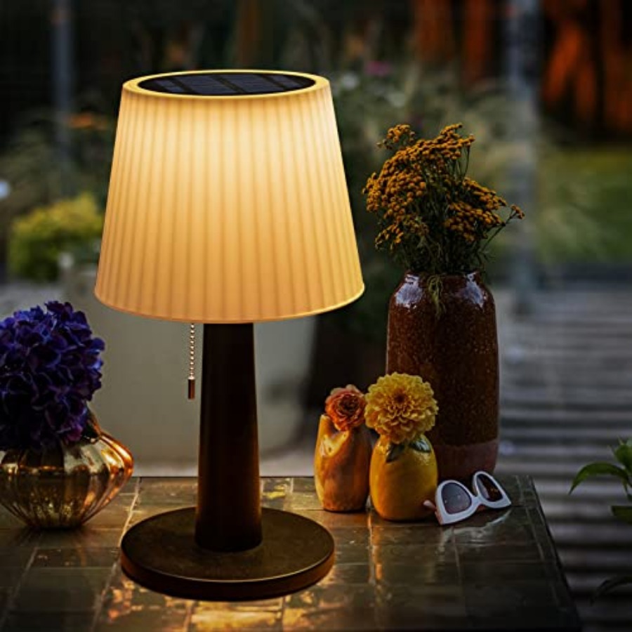 Outdoor Lighting Led - Lámparas Solares de Mesa para Interiores