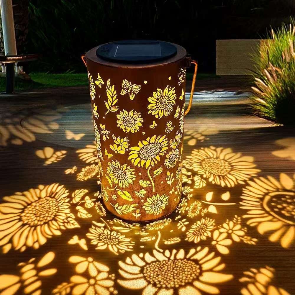 Luz de girasol y luz de sombra - Outdoor Lighting Yard reseña y precio