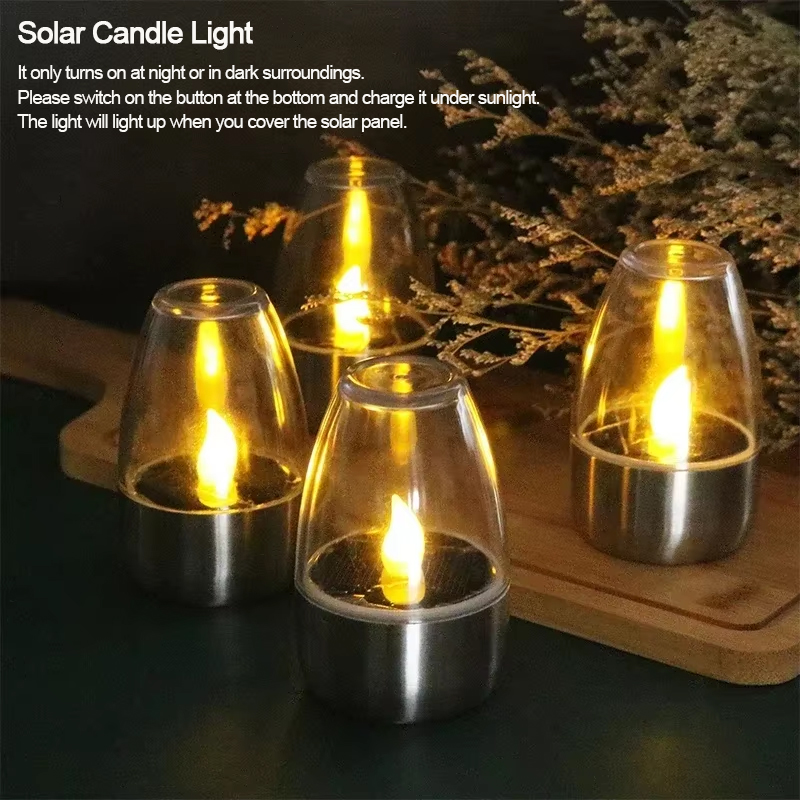 Velas solares LED, luz nocturn - Outdoor Lighting Transformer reseña y precio