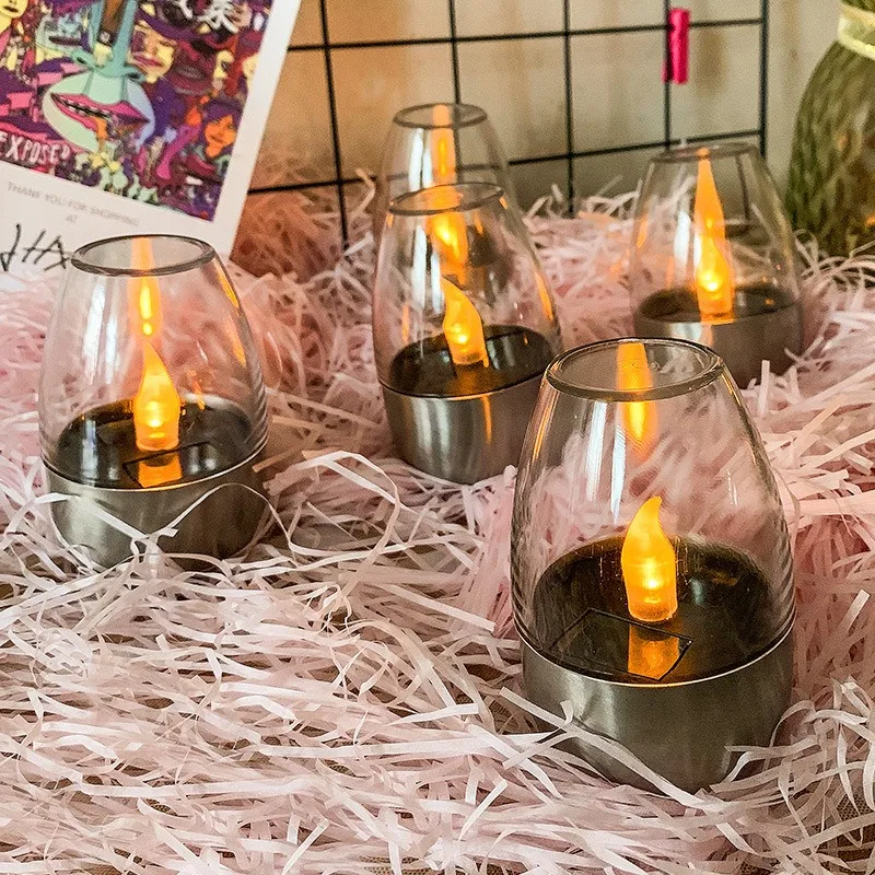 Velas sin llama alimentadas po - Outdoor Lighting Battery Operated reseña y precio