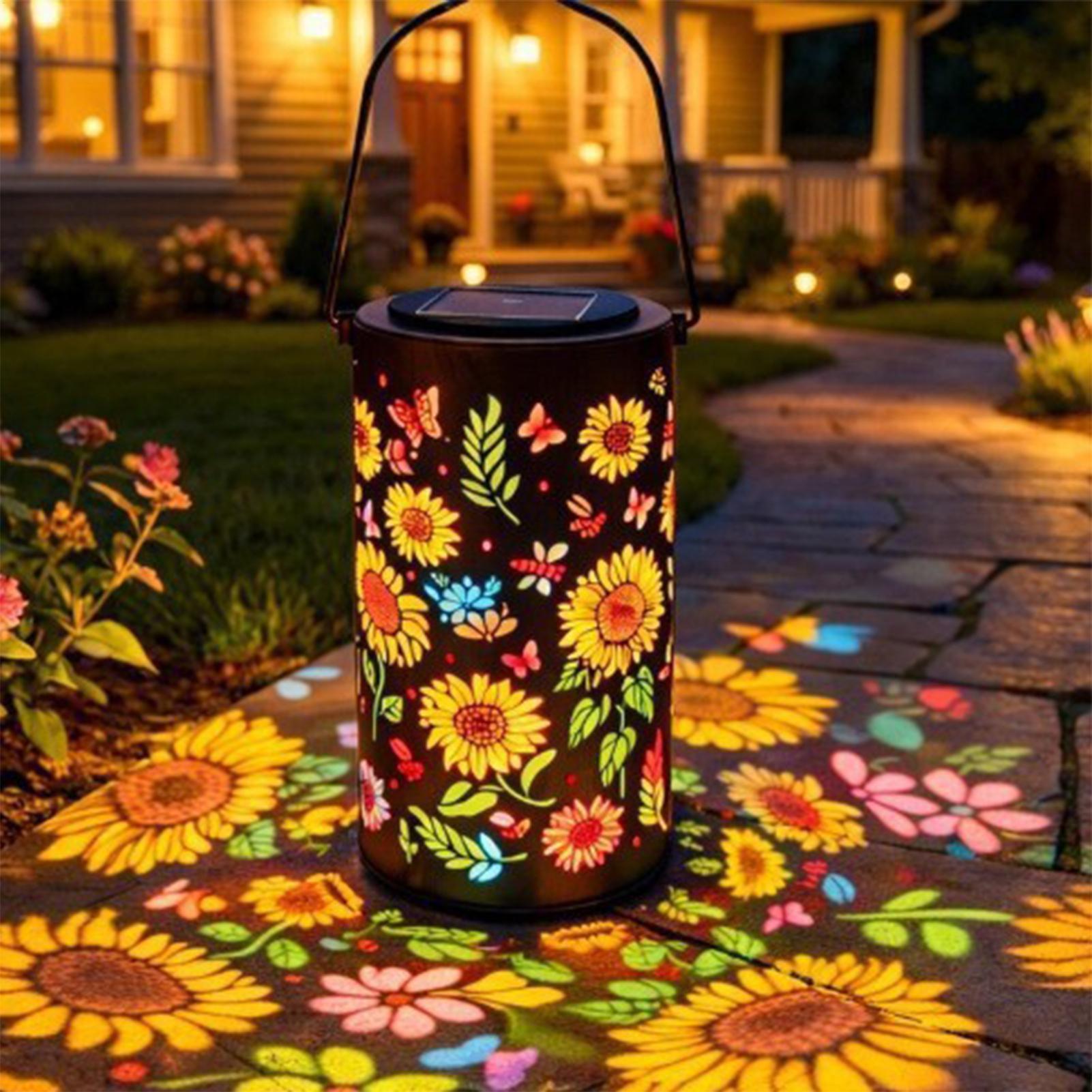 Lámpara Solar de Girasol, Resi - Outdoor Lighting Yard reseña y precio