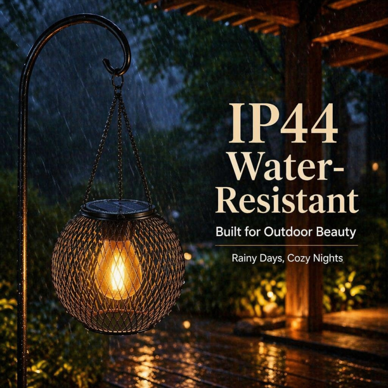 Lámpara LED Solar Colgante par - Outdoor Lighting Design reseña y precio