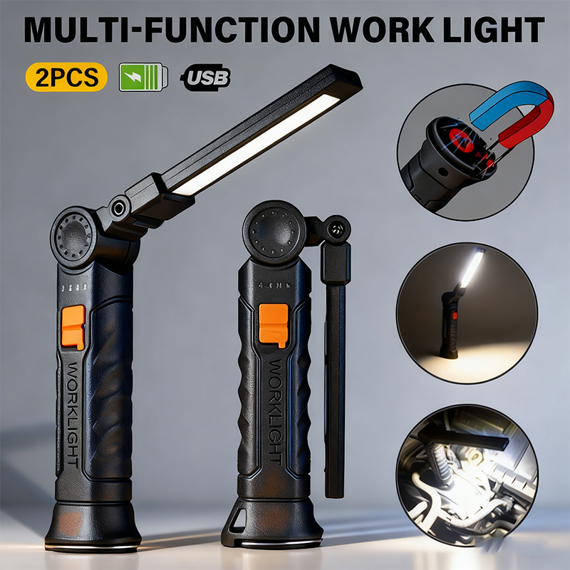 Linterna LED COB portátil, luz - Outdoor Lighting Beacon reseña y precio