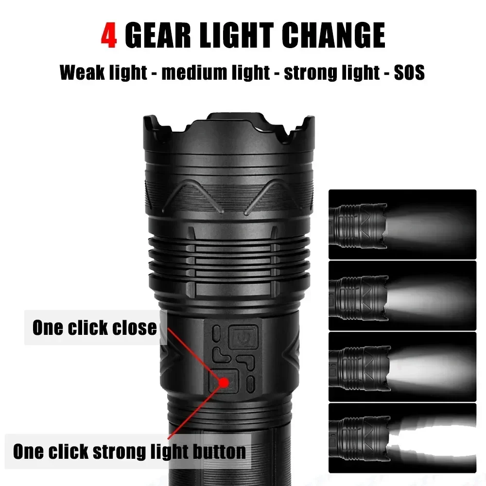 Linterna LED Súper Brillante d - Outdoor Lighting Beacon reseña y precio