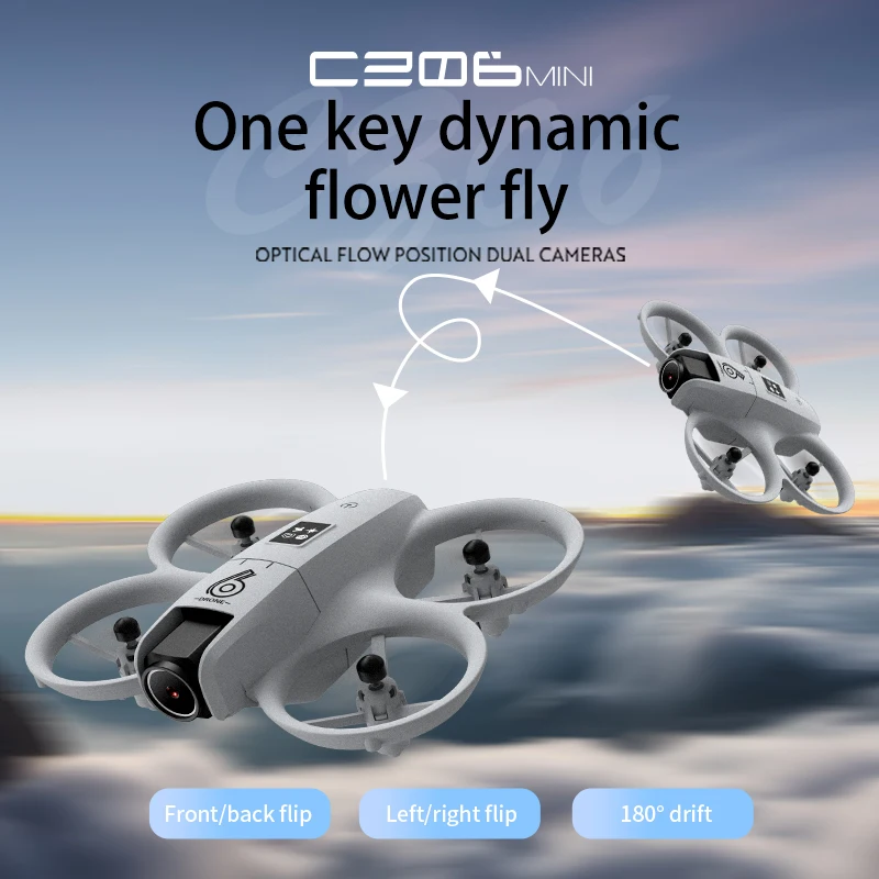 CZ06 Mini RC Quadcopter Drone  - Outdoor Lighting Battery Operated reseña y precio
