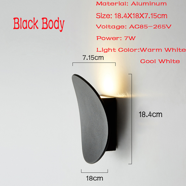 Lámpara de pared LED moderna p - Outdoor Lighting No Wiring reseña y precio