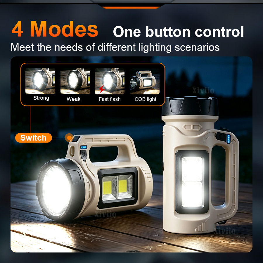 Antorcha LED de mano multiesce - Outdoor Lighting Transformer reseña y precio