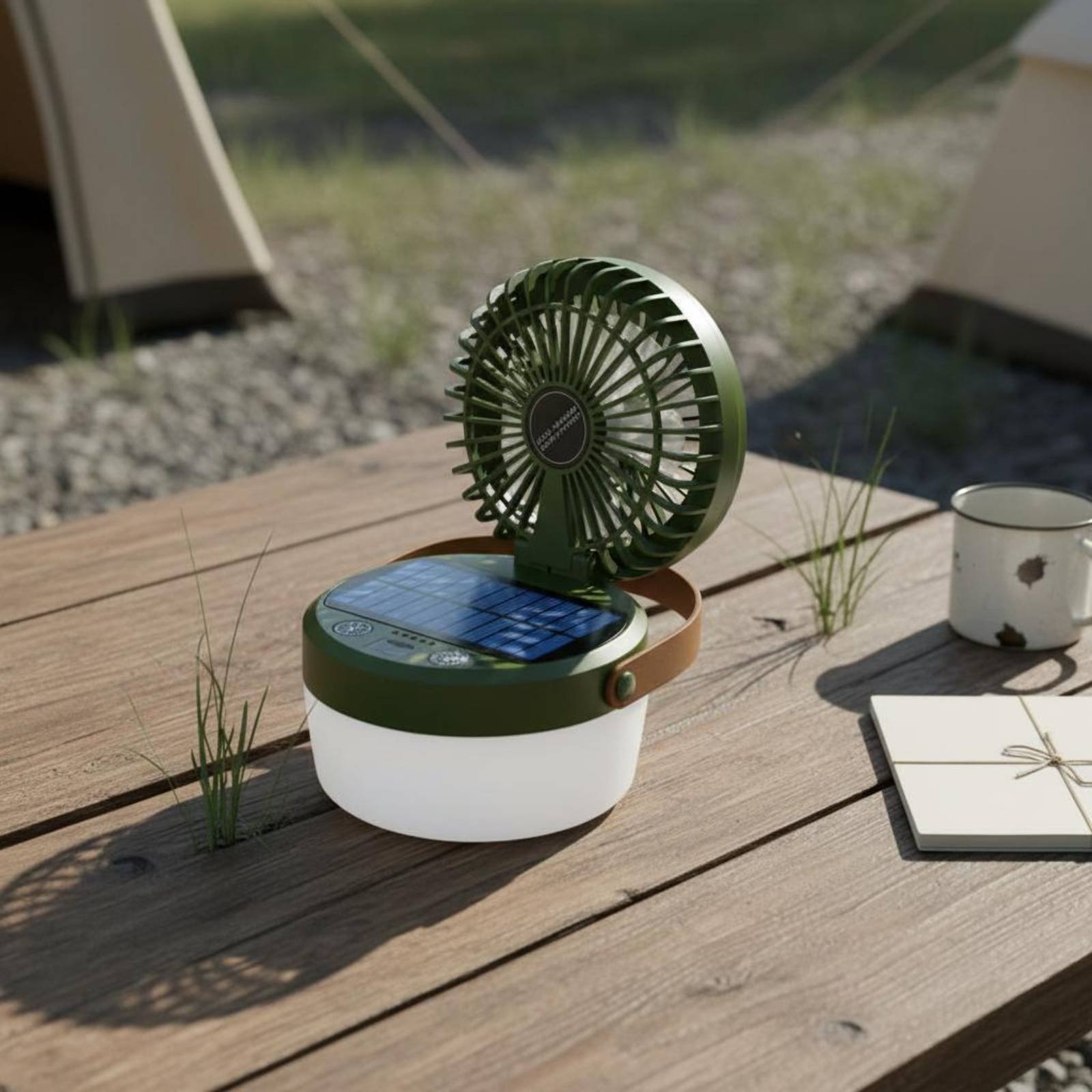 Linterna de Camping Solar con  - Outdoor Lighting Design reseña y precio