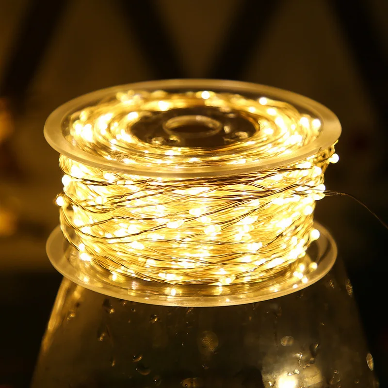 Guirnalda de luces LED de alam - Outdoor Lighting No Wiring reseña y precio