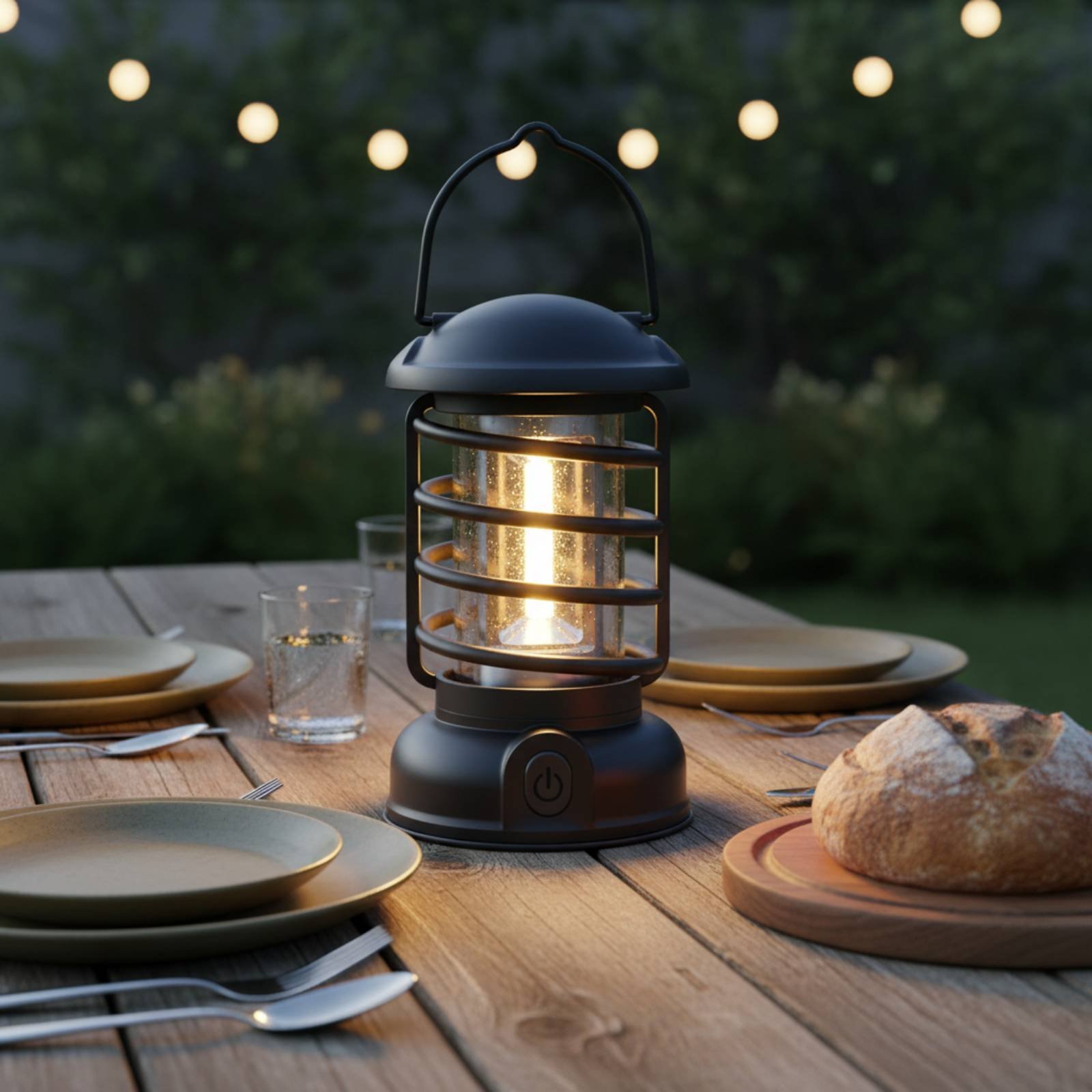 Linterna de Camping Retro con  - Outdoor Lighting Design reseña y precio