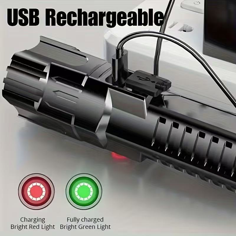 Nueva linterna Led de alta pot - Outdoor Lighting Battery Operated reseña y precio