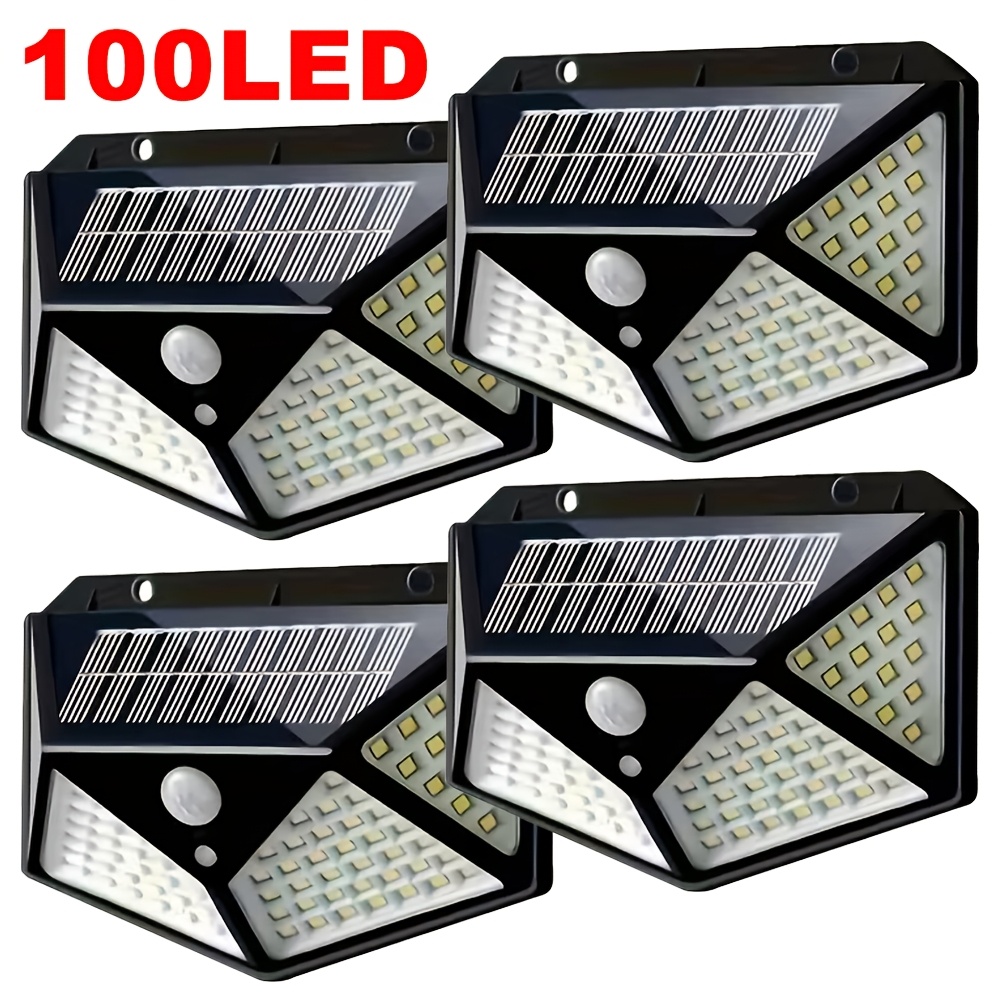 Lámpara Solar de Jardín de 100 - Outdoor Lighting Yard reseña y precio