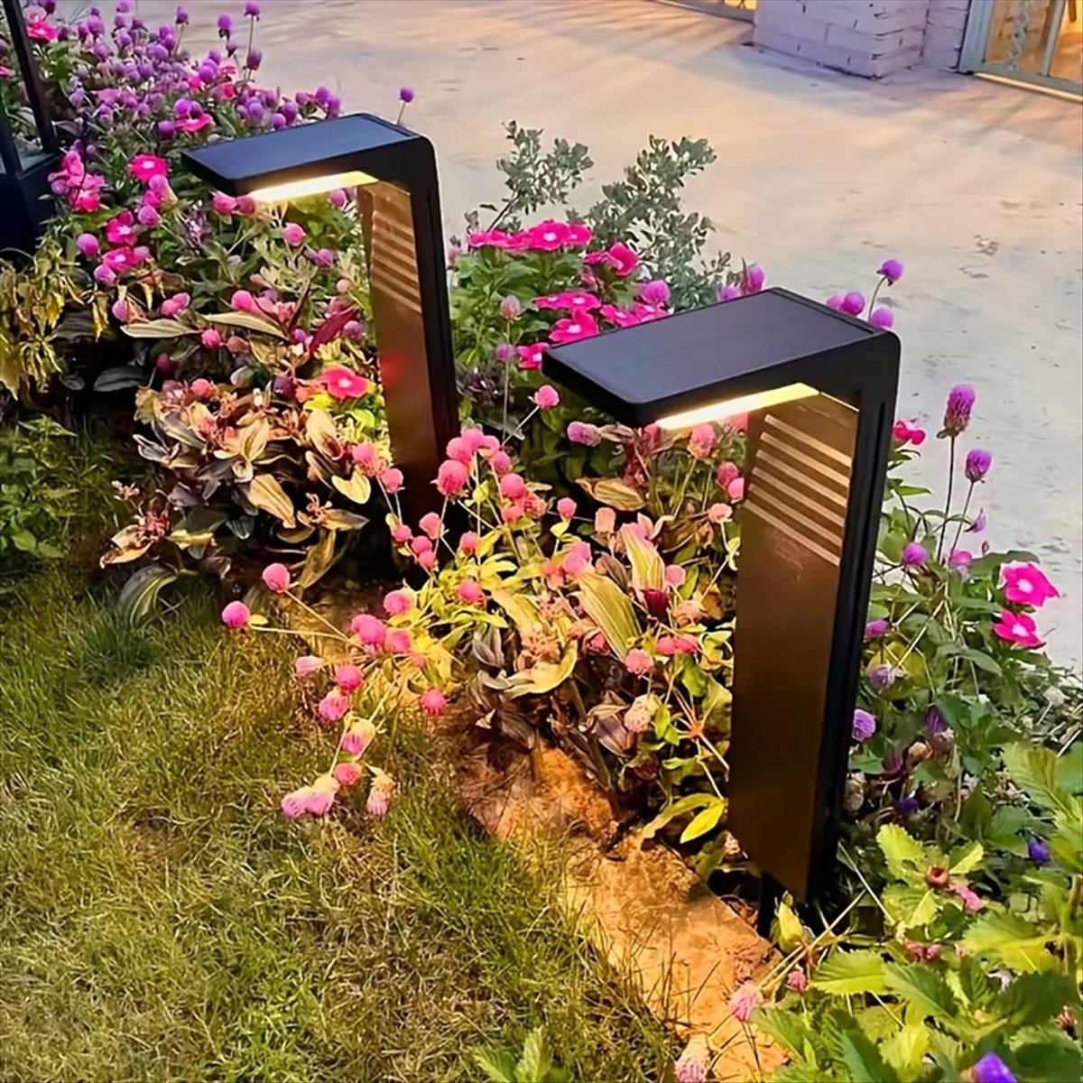 Luces solares para jardín Y17A - Outdoor Lighting Install reseña y precio