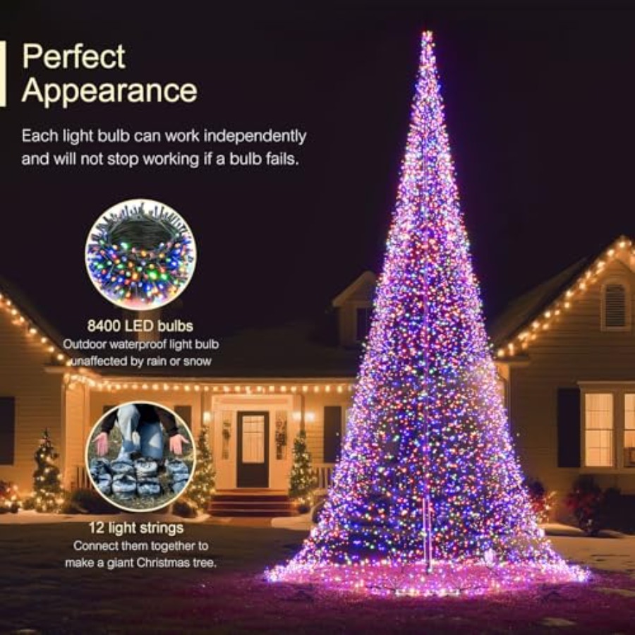 Árbol de Navidad LED para exte - Outdoor Lighting Install reseña y precio