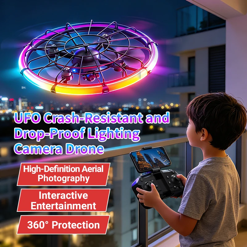 Dron RC JJRC H145 UFO con Lent - Outdoor Lighting Battery Operated reseña y precio
