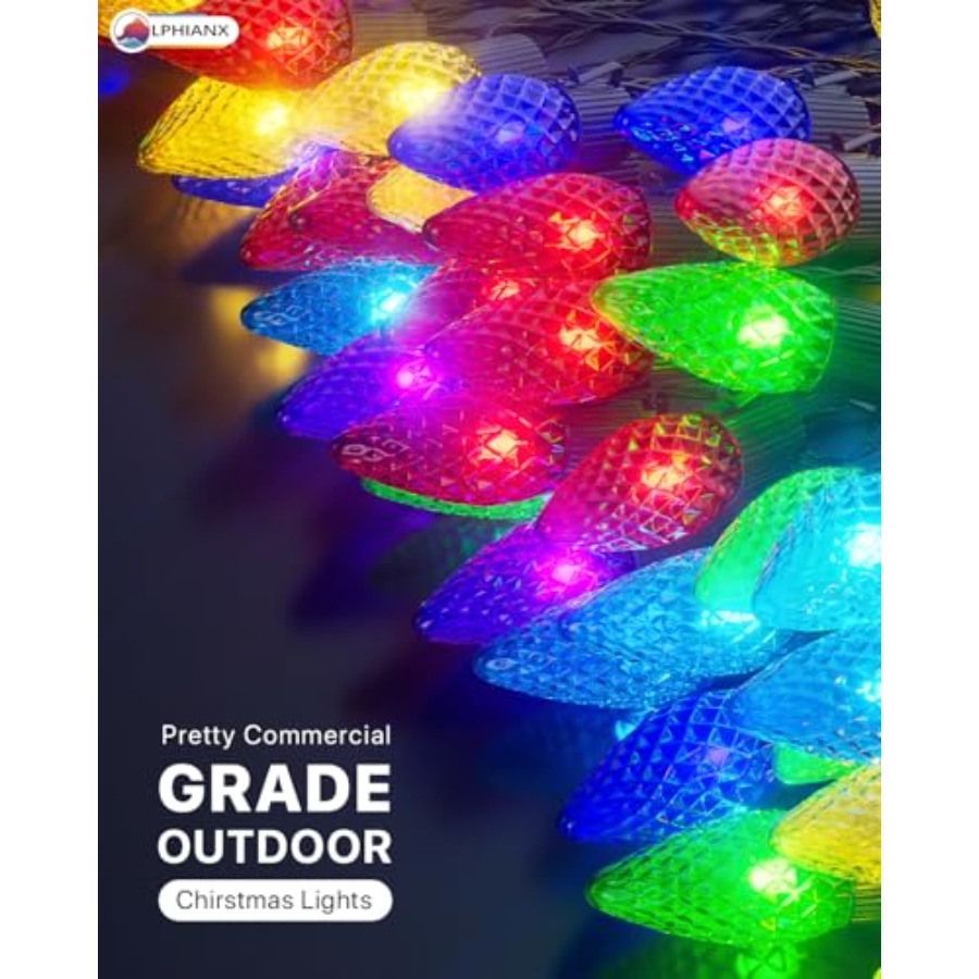 Luces navideñas para exteriore - Outdoor Lighting No Wiring reseña y precio