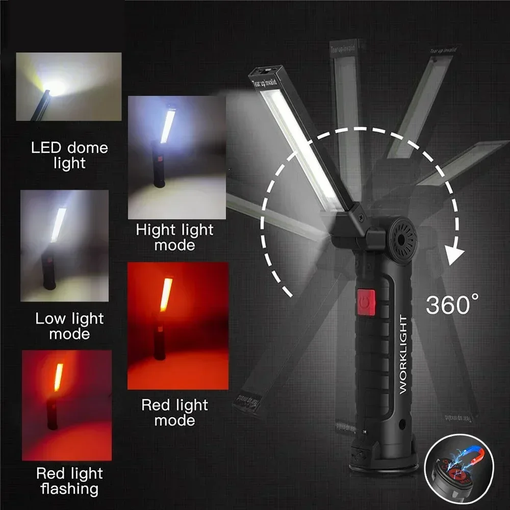 Linterna LED COB Lámpara de in - Outdoor Lighting Beacon reseña y precio