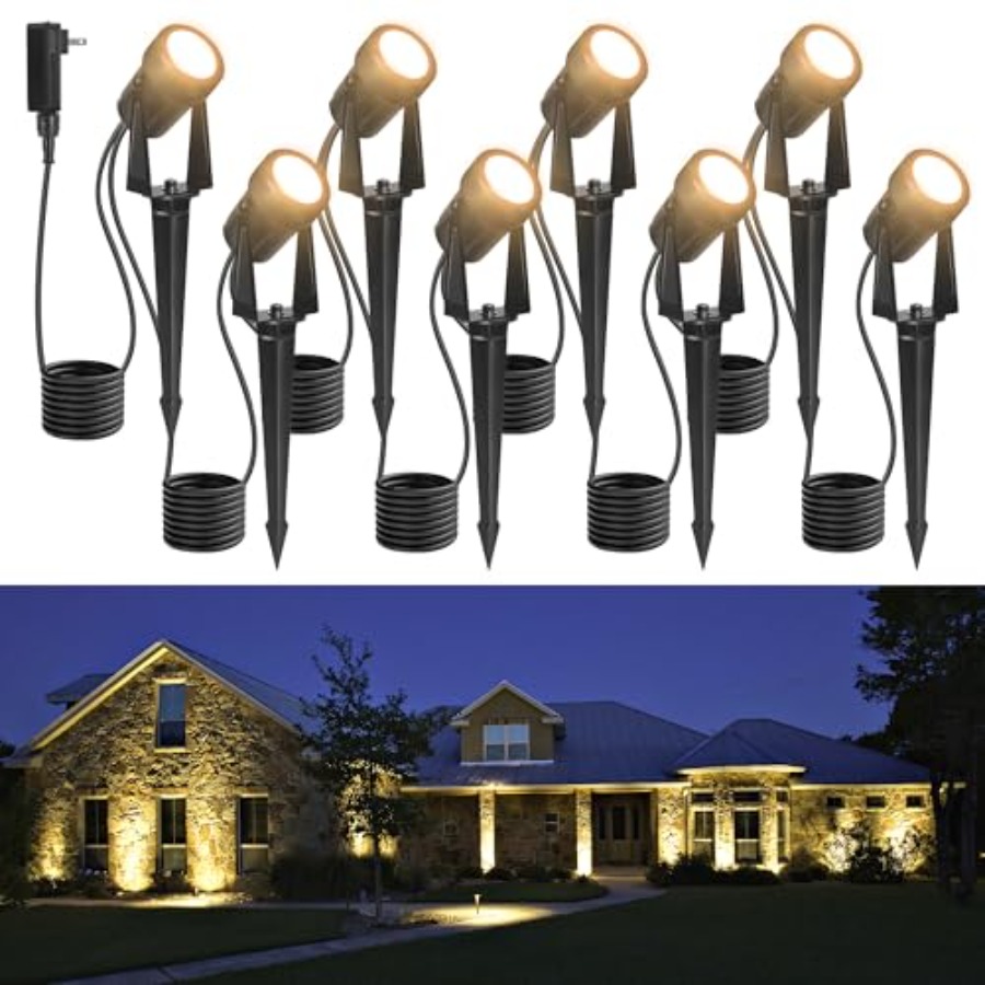 Luz LED para exteriores de 85. - Outdoor Lighting No Wiring reseña y precio