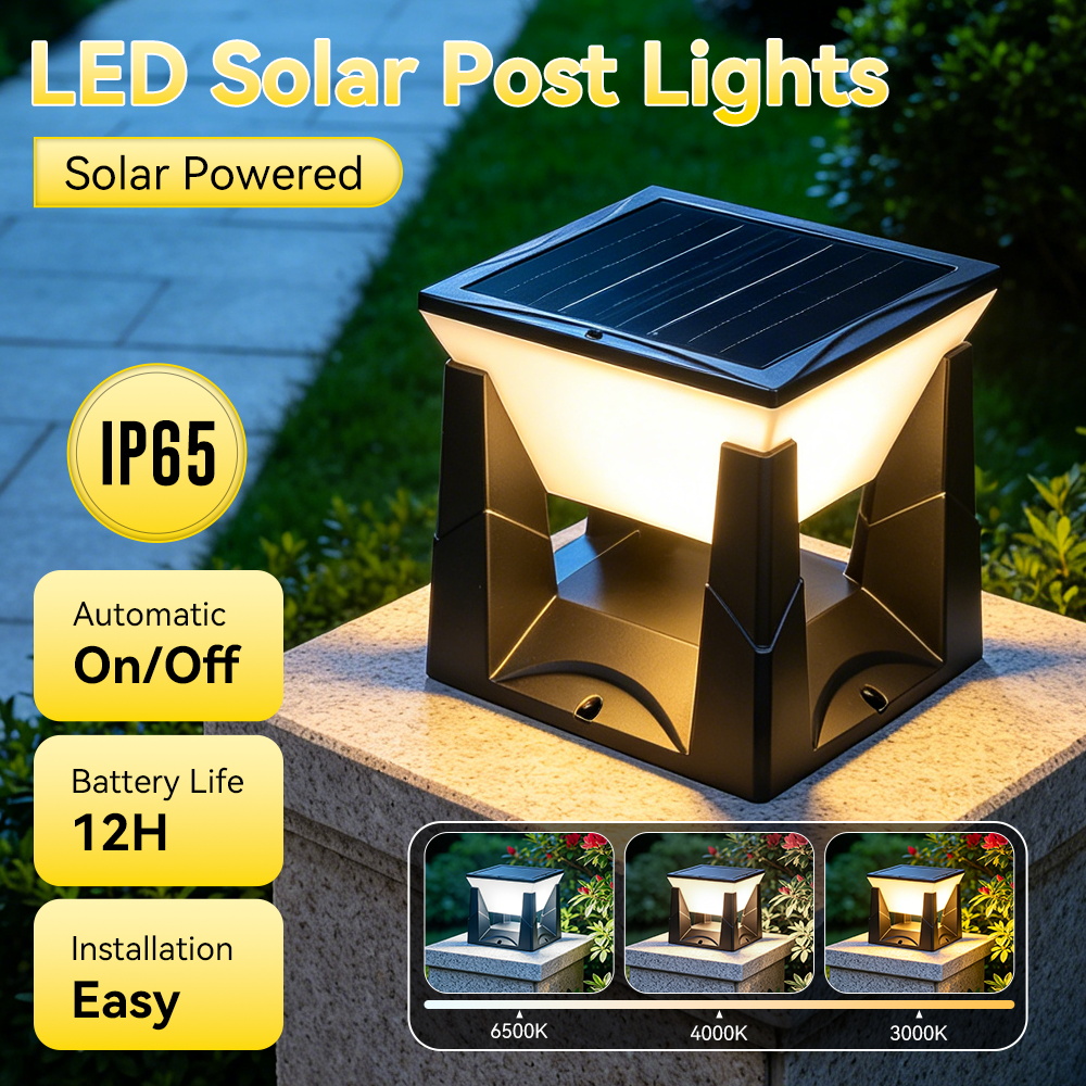 Lámpara Solar LED Impermeable  - Outdoor Lighting Install reseña y precio