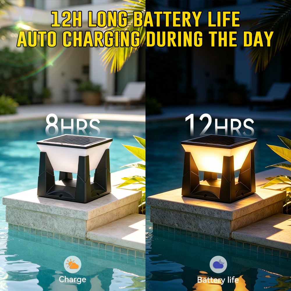 Lámpara Solar LED Impermeable  - Outdoor Lighting Install reseña y precio