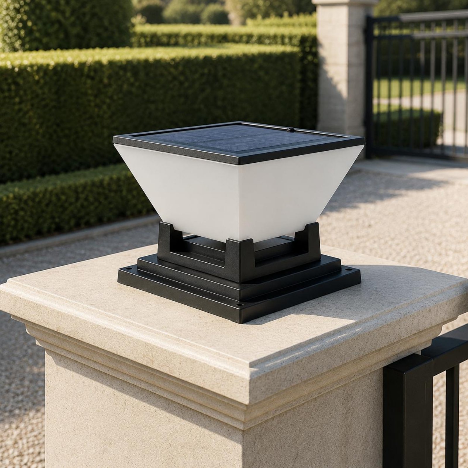 Lámpara Solar para Poste, Resi - Outdoor Lighting Install reseña y precio